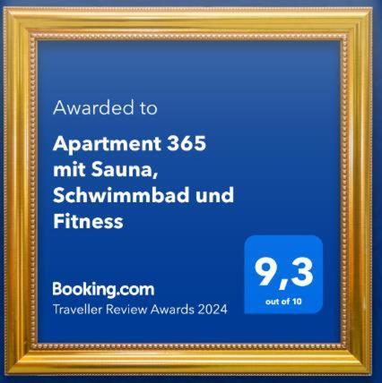 Apartment 365 Mit Sauna, Schwimmbad Und Fitness Schönwalde Exteriör bild